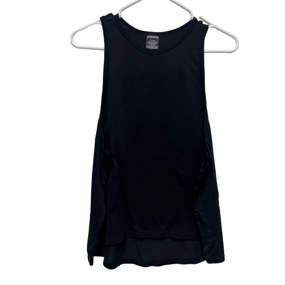 Pink Active Black Tank Top Size  Medium